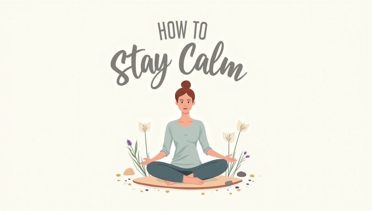 How to Stay Calm Under Pressure: A Complete Guide